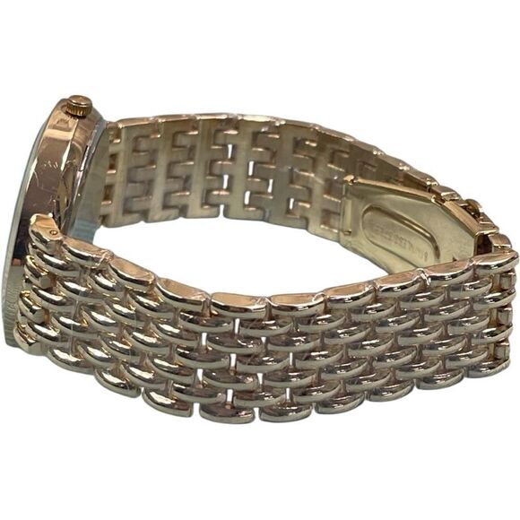 Designer Inspired Gold Plated Quartz Watch main image 5